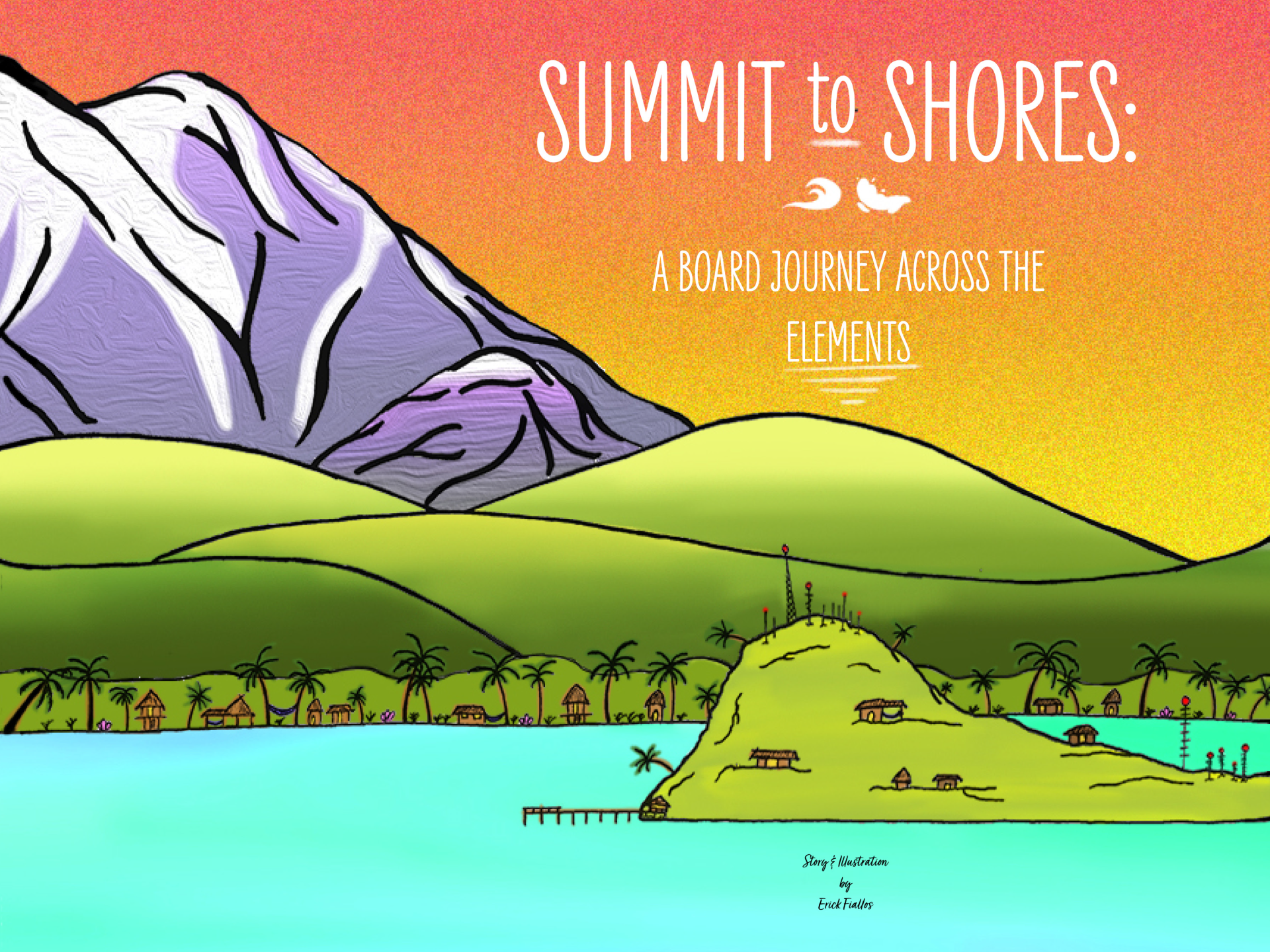 Summit to Shores: A Board Journey Across the Elements