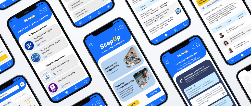 Step Up Transfer Student App