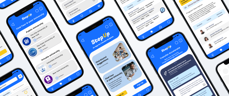 Step Up Transfer Student App